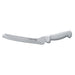 Dexter Russell P94807 8" Sandwich Knife W/ Polypropylene White Handle, Carbon Steel-cityfoodequipment.com
