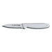 Dexter Russell P94846 3 1/8" Paring Knife W/ Polypropylene White Handle, Carbon Steel-cityfoodequipment.com