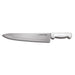 Dexter Russell P94806 12" Chef's Knife W/ Polypropylene White Handle, Carbon Steel-cityfoodequipment.com