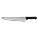 Dexter Russell P94806B 12" Chef's Knife W/ Polypropylene Black Handle, Carbon Steel-cityfoodequipment.com