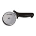 Dexter Russell P94ZZA-4 4" Pizza Cutter W/ Black Plastic Handle, Carbon Steel-cityfoodequipment.com