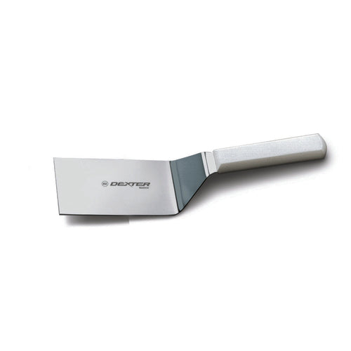 Dexter Russell P94854 4"x3" Hamburger Turner W/ Polypropylene Handle, Stainless Steel-cityfoodequipment.com