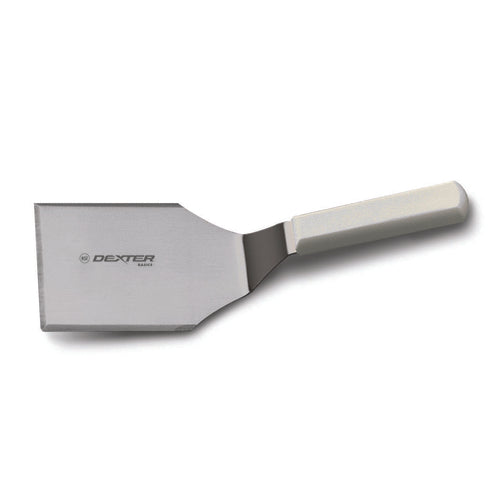 Dexter Russell P94858 5"x4" Hamburger Turner W/ Polypropylene Handle, Stainless Steel-cityfoodequipment.com