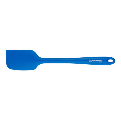 Dexter Russell 91530 11" Scraper Spatula - Silicone, Blue-cityfoodequipment.com