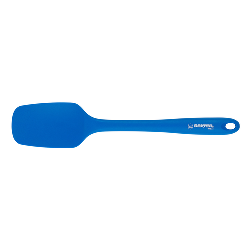 Dexter Russell 91532 11 1/2" Scraper Spatula - Silicone, Blue-cityfoodequipment.com