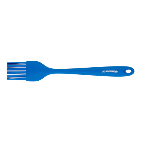 Dexter Russell 91534 10 3/4" Pastry Brush - Silicone, Blue-cityfoodequipment.com