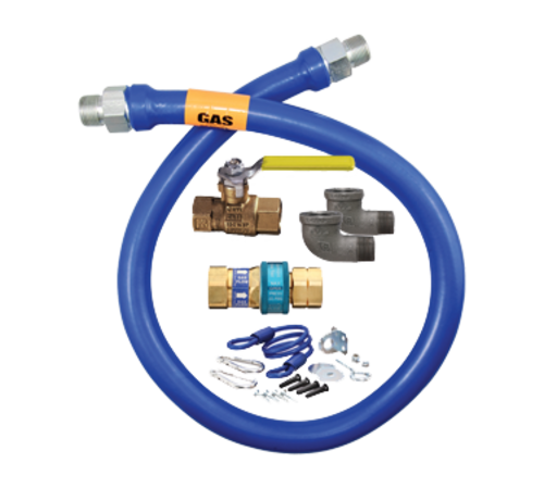 Dormont 16125KIT36 36" Gas Connector Kit W/ 1 1/4" Male/male Couplings-cityfoodequipment.com