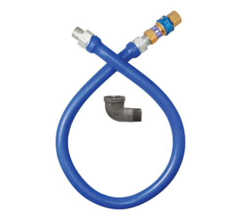 Dormont 1650BPQ36 36" Gas Connector Hose W/ 1/2" Female/female Couplings-cityfoodequipment.com