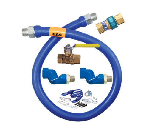 Dormont 1675KIT2S36 36" Gas Connector Kit W/ 3/4" Inside Diameter-cityfoodequipment.com