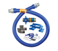 Dormont 1675KITCF48PS QUICK SHIP 48" Gas Connector Kit W/ 3/4" Male/male Couplings-cityfoodequipment.com