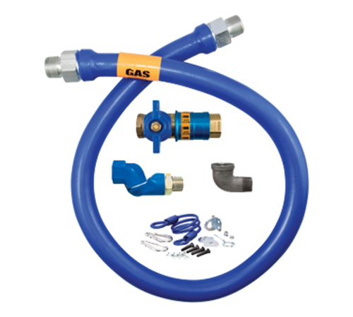 Dormont 1675KITCFS48 48" Gas Connector Kit W/ 3/4" Male/male Couplings-cityfoodequipment.com