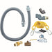 Dormont RG75S36 36" Gas Connector Kit W/ 3/4" Male/male Couplings - (1) Quick Disconnect & (1) Swivelguard-cityfoodequipment.com