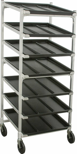Doughxpress DXDC-5 Dough Ball Storage Cart W/ 7 Tray Capacity-cityfoodequipment.com