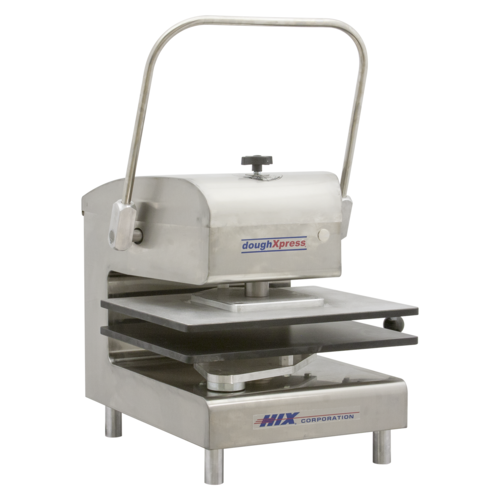 Doughxpress DXM-1620-SS Manual Meat Press W/ 16" X 20" Xylan Coated Platens - Stainless Steel-cityfoodequipment.com