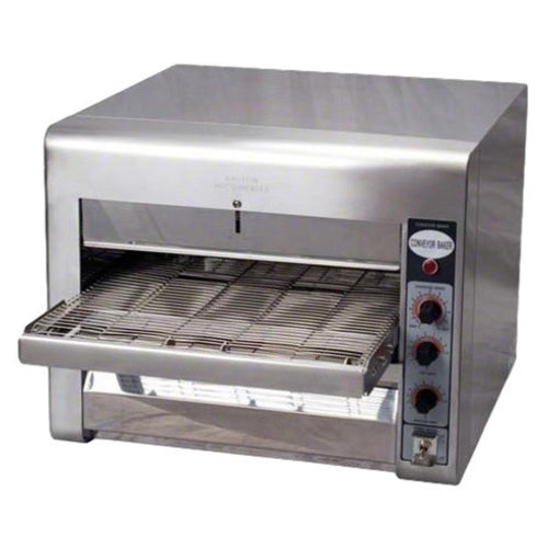 Doughxpress DXP-CB001 19" Electric Countertop Conveyor Oven - 220-240v/1ph-cityfoodequipment.com