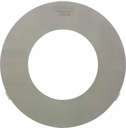 Doughxpress DXP-DR-10 Dough Ring W/ 10" Finished Crust Mold, Stainless-cityfoodequipment.com