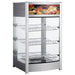 Doughxpress DXP-DW18 18" Full Service Countertop Heated Display Case - (3) Shelves, 120v-cityfoodequipment.com