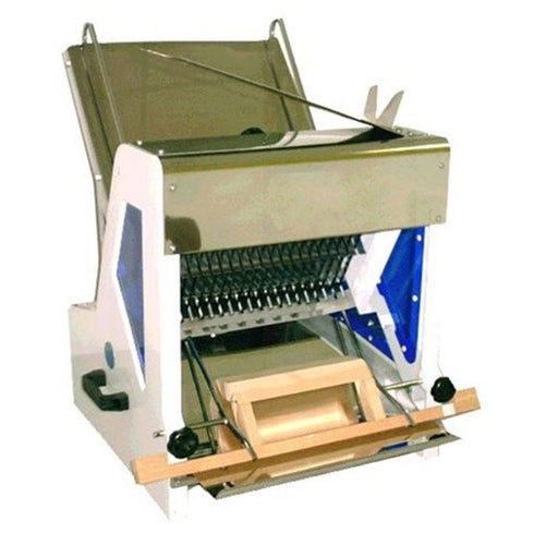 Doughxpress DXP-GF001 Countertop Bread Slicer W/ 7/16" Slice - Gravity Feed, 120v-cityfoodequipment.com
