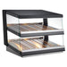 Doughxpress DXP-HGG01 31 1/2" Self Service Countertop Heated Display Case - (2) Shelves, 120v-cityfoodequipment.com