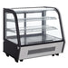 DoughXpress DXP-REF28 28" Countertop Refrigerated Display Case - (3) Levels-cityfoodequipment.com