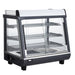 Doughxpress DXP-TSC27 27" Dual Service Countertop Heated Display Case - (3) Shelves, 120v-cityfoodequipment.com