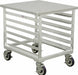 Doughxpress TXC-3 28" X 28" Stationary Equipment Stand For Tortilla Press, Pan Slides-cityfoodequipment.com