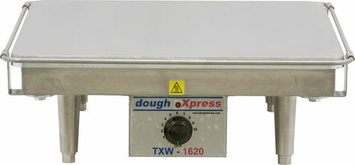 DoughXpress TXW-1620-120 Tortilla Warmer, 16 x 20" Platen & Temperature Dial, 120v-cityfoodequipment.com