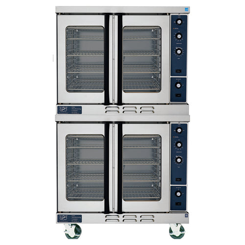 Duke 613Q-G2V Double Full Size Natural Gas Convection Oven - 40,000 BTU-cityfoodequipment.com