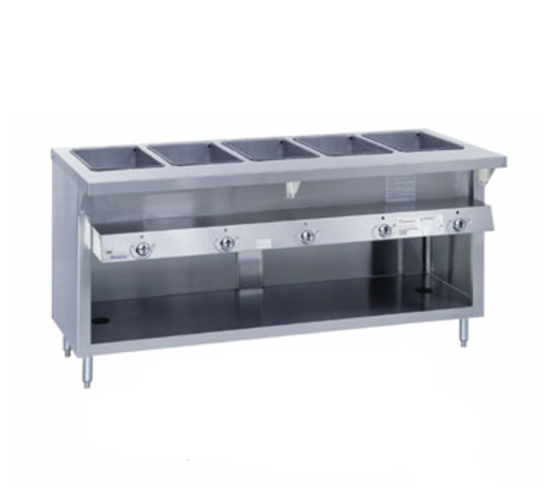 Duke G-3-DLSS 46" Hot Food Table w/ (3) Wells & Cutting Board, Natural Gas-cityfoodequipment.com
