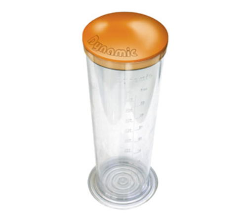 Dynamic AC510 Graduated Cup & Cover for MiniPro & Dynashake, 40 oz-cityfoodequipment.com