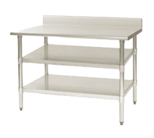 Eagle Group 3036GADJUS-X Adjustable Work Table Undershelf Only, 36" X 30", Galvanized-cityfoodequipment.com