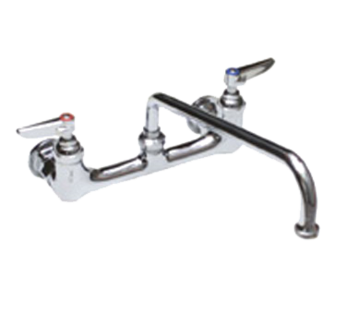 Eagle Group 313293 Extra Heavy Duty T&S Splash-Mount Faucet - 12" Swing Spout-cityfoodequipment.com