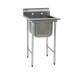 Eagle Group 314-16-1 23 1/4" 1 Compartment Sink W/ 16"L X 20"W Bowl, 13 1/2" Deep-cityfoodequipment.com
