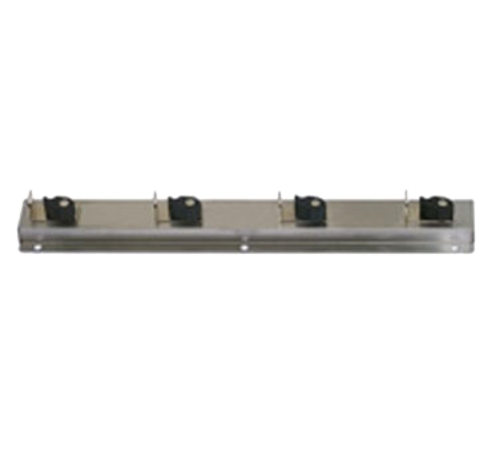Eagle Group 321561 24" Wall-Mounted Holder w/ 4 Mop Capacity, Stainless-cityfoodequipment.com