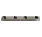 Eagle Group 321561 24" Wall-Mounted Holder w/ 4 Mop Capacity, Stainless-cityfoodequipment.com