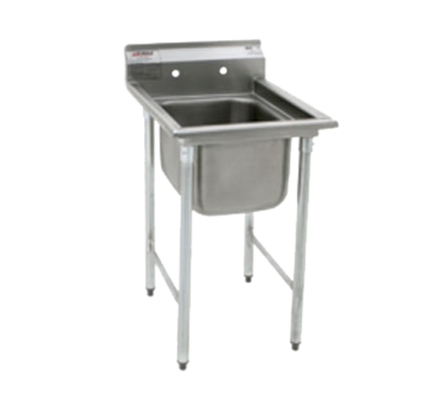 Eagle Group 414-16-1 23 1/4" 1 Compartment Sink w/ 16"L x 20"W Bowl, 13 1/2" Deep-cityfoodequipment.com
