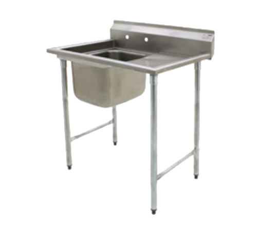 Eagle Group 414-16-1-18R 38 7/8" 1 Compartment Sink w/ 16"L x 20"W Bowl, 13 1/2" Deep-cityfoodequipment.com