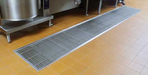 Eagle Group ASFT-1248-SG Floor Trough - Removable Basket, Stainless Steel Grating, 48" x 12" x 6"-cityfoodequipment.com