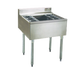 Eagle Group B2CT-18 24" 1800 Series Cocktail Station w/ 63 lb Ice Bin, Stainless Steel-cityfoodequipment.com