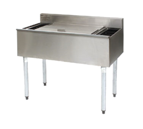 Eagle Group B3CT-18 36" 1800 Series Cocktail Station w/ 63 lb Ice Bin, Stainless Steel-cityfoodequipment.com