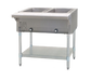 Eagle Group DHT2-120 33" Hot Food Table w/ (2) Wells & Cutting Board, 120v-cityfoodequipment.com