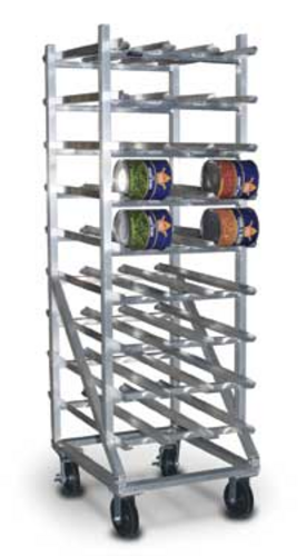 Eagle Group FCR-10-9A 71"H Stationary Can Rack w/ (162) #10 or (216) #5 Capacity, Adjustable Feet-cityfoodequipment.com
