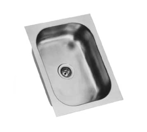 Eagle Group FDI-10-14-5-1 (1) Compartment Undermount Sink - 10" x 14"-cityfoodequipment.com
