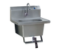Eagle Group HSA-10-1FK Wall Mount Commercial Touchless Hand Sink w/ 13 1/2"L x 9 3/4"W x 6 3/4"D Bowl, Basket Drain-cityfoodequipment.com