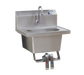 Eagle Group HSA-10-FK Wall Mount Commercial Hand Sink w/ 13 1/2"L x 9 3/4"W x 6 3/4"D Bowl, Basket Drain-cityfoodequipment.com
