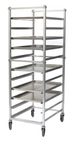 Eagle Group OUR-1811-5 21"W 11 Sheet Pan Rack w/ 5" Bottom Load Slides-cityfoodequipment.com