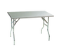 Eagle Group T3048F Folding Table - Stainless Top & Folding Legs, 48x30-cityfoodequipment.com