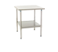 Eagle Group T3060SEB 60" 16 ga Work Table w/ Undershelf & 300 Series Stainless Flat Top-cityfoodequipment.com