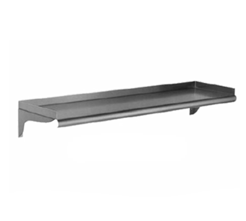 Eagle Group WS12108-16/4 12x108" 16/430 Stainless Wall-Mount Shelf-cityfoodequipment.com