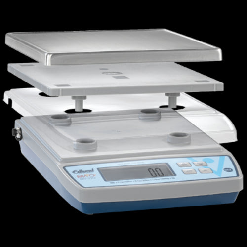 Edlund BRV-480 30 lb Square Digital Scale w/ Removable Platform - 11 2/5" x 7", Stainless-cityfoodequipment.com